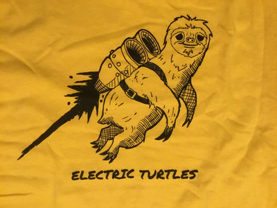 LIMITED ROCKET SLOTH - T-Shirt (Space-Yellow) main photo