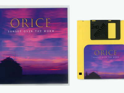 ORICE - Sunset Over The Worm (Colour 3.5" Floppy Disk) main photo