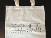 Cotton Tote Bag with BRUUT! logo photo 