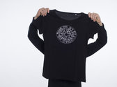 Black T-Shirt with Silkscreen "William & The Stompbox Collective" Women & Kids Edition photo 