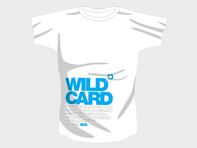 Poker Flat White Wild Card T-Shirt, size XL main photo