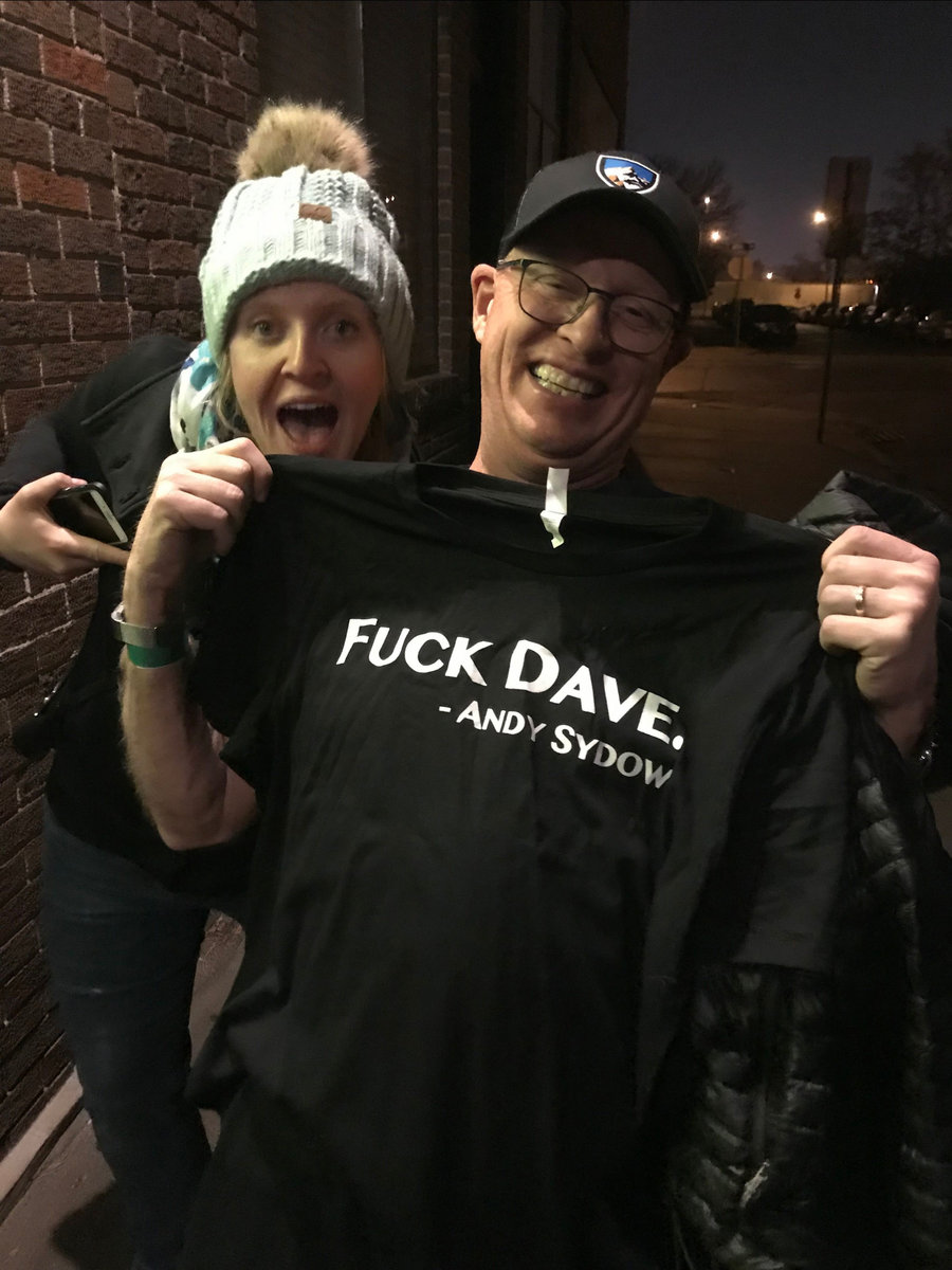 Fuck Dave T-shirt | Andy Sydow