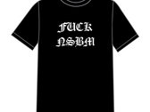"FUCK NSBM" shirt photo 