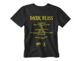 Galcher Lustwerk "Dark Bliss" T-shirt Black photo 