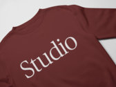 Studio Sweatshirt Maroon photo 