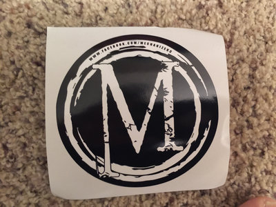 Round "M" Sticker main photo