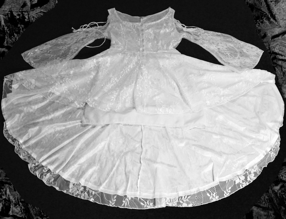 gothic dress white