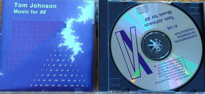 Music for 88 | Tom Johnson | XI Records