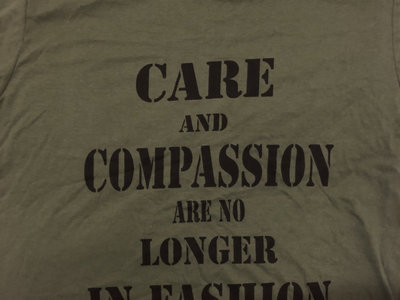 GREEN CARE AND COMPASSION T SHIRT main photo
