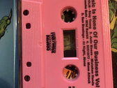 Music Is None Of Our Business Vol 1 Cassette Tape (w/ digital download card) photo 
