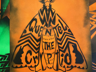 Moth Stencil Poster main photo