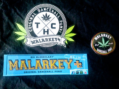 Malarkey Badge and Sticker set with Free Download! main photo