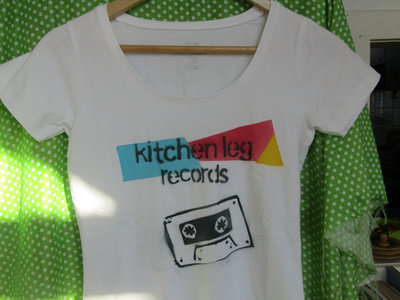 K7 tape design Kitchen Leg records t-shirt main photo
