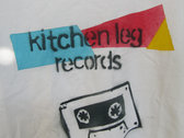 K7 tape design Kitchen Leg records t-shirt photo 