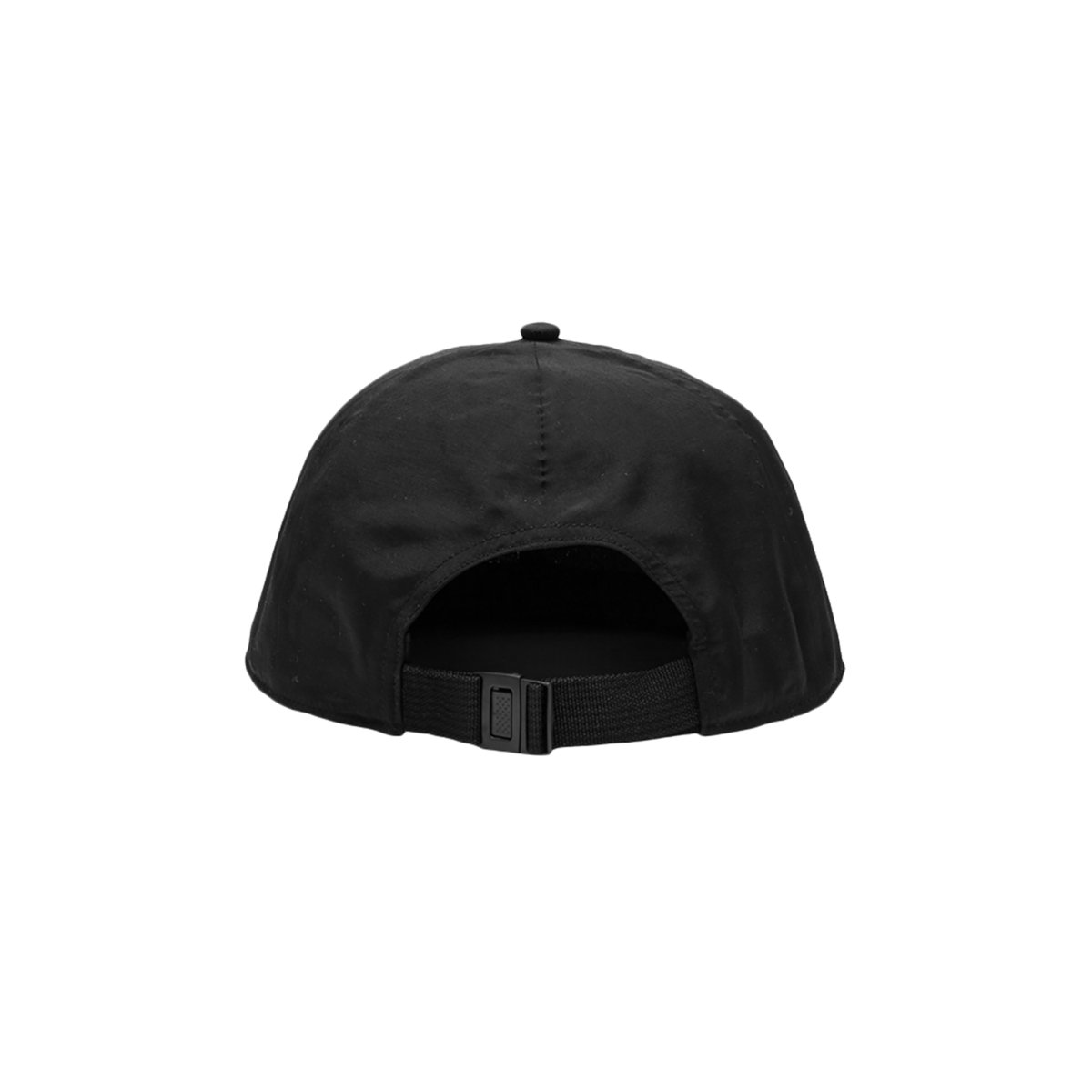 Rubber Logo Nylon Cap - Black | HOODBOI