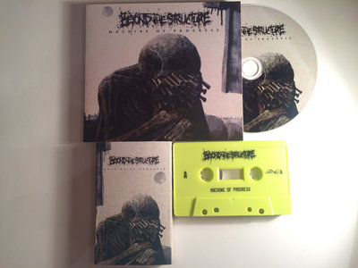 “Machine Of Progress”cd and cassette main photo