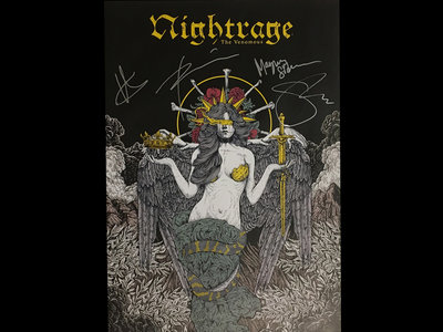 NIGHTRAGE "The Venomous"  signed poster main photo