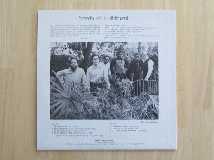 Seeds of Fulfillment | Seeds of Fulfillment | Tramp Rec.