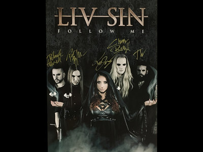 LIV SIN "Follow Me" Signed poster main photo