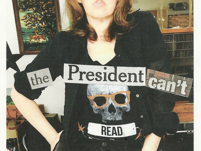 The President Can't Read CD single main photo
