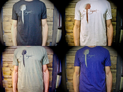 Men's/Unisex Tee Shirts • Black, Olive, Blue (Storm) & Cream main photo