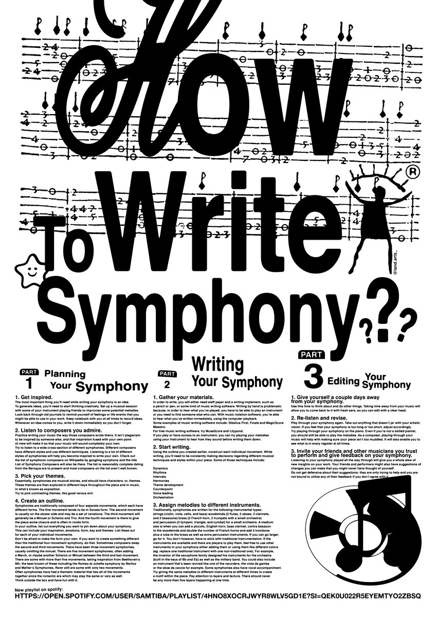How To Write A Symphony?  Land Arts