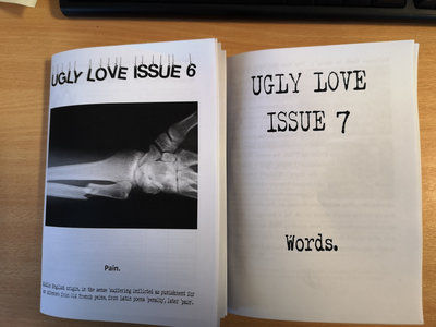 Ugly love zines issue 6 and 7 bundle main photo