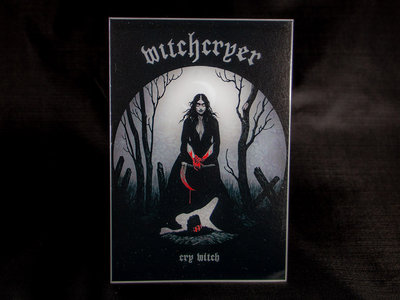 Becky Cloonan "Cry Witch" sticker 4x6" main photo
