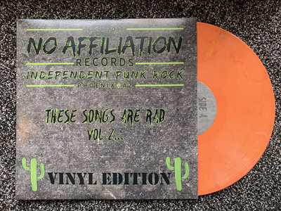 No Affiliation Records - These Songs Are Rad Volume 2 main photo