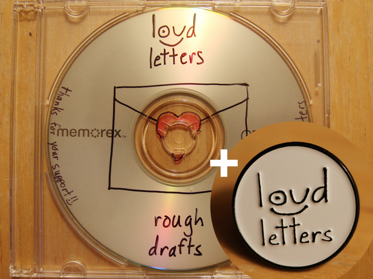 loud letters rough drafts cd pink edition pin combo pack letters drafts