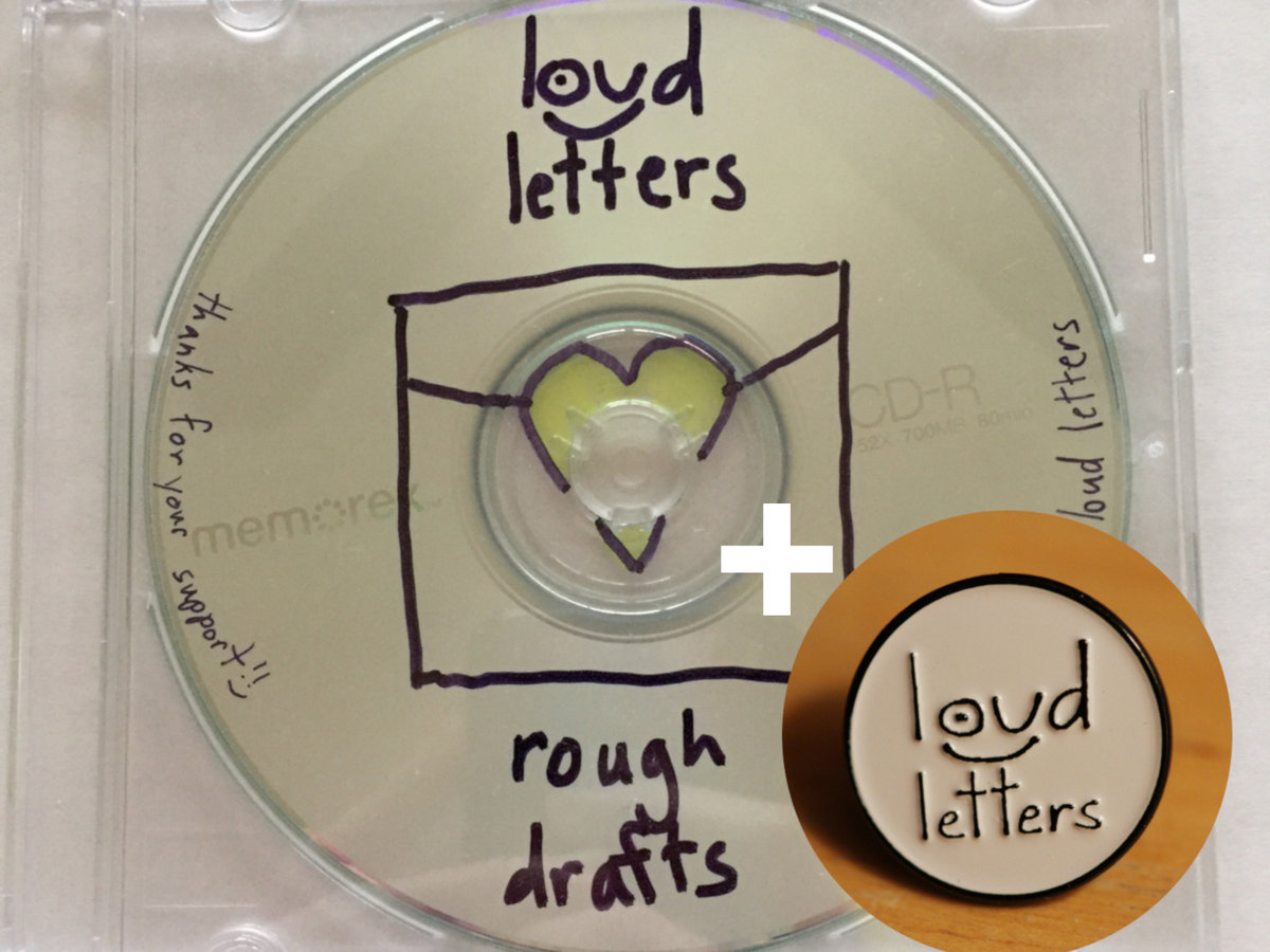 loud letters rough drafts cd uv fluorescent yellow edition letters drafts