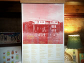 FISH HOUSE | Two-Color Screenprint Lyric Poster photo 