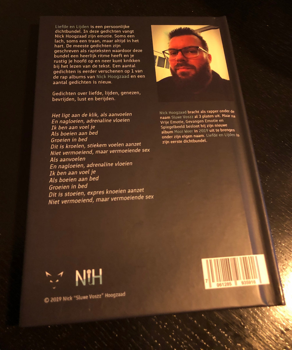 Liefde En Lijden Dichtbundel Nick Hoogzaad