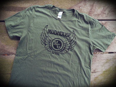 Mudhouse Gang "wings" T-shirt - Military Green main photo
