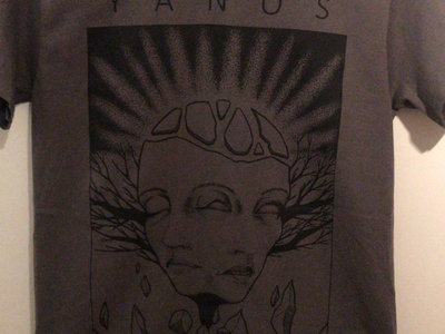 "Two-faced God" Shirt (charcoal) main photo