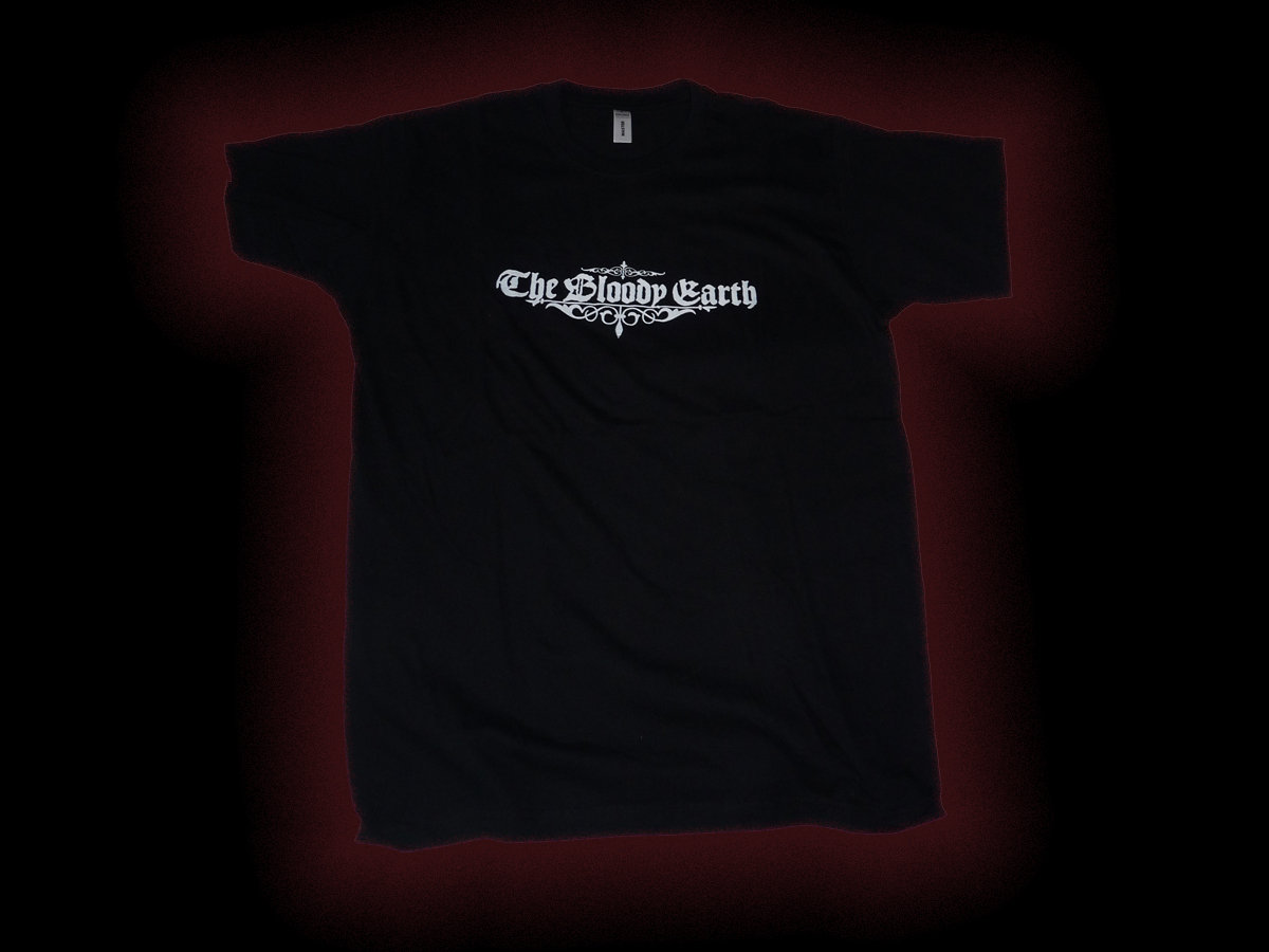 Logo T Shirt Black The Bloody Earth