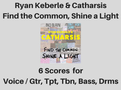 Ryan Keberle & Catharsis | Find the Common, Shine a Light album | 6 Scores (PDF) main photo