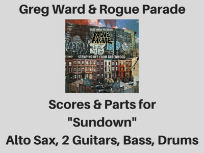 Greg Ward & Rogue Parade | Sundown | Score & Parts (PDF) main photo