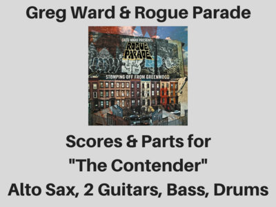 Greg Ward & Rogue Parade | The Contender | Score & Parts (PDF) main photo