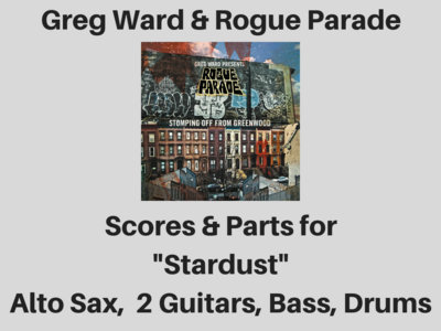 Greg Ward & Rogue Parade | Stardust | Score & Parts (PDF) main photo
