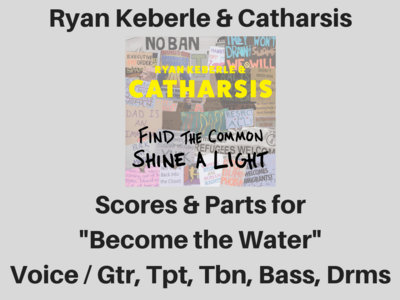 Ryan Keberle & Catharsis | Become the Water | Score & Parts (PDF) main photo