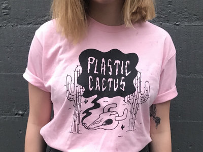 Plastic Cactus T-Shirt (Soft Pink) main photo