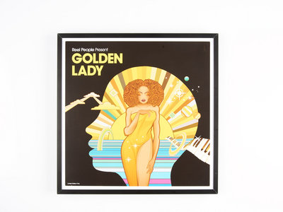 Reel People Present Golden Lady (Limited Edition Framed Print) main photo