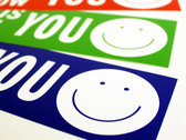 This Is How You Smile Bumper Sticker photo 