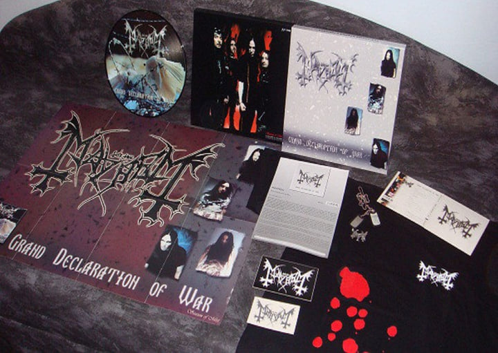 Mayhem ボックスセット Blackl Vinyl mayhem-burzum-vinyl-collection
