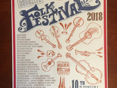Special Edition 10th Anniversary Brooklyn Folk Fest Poster photo 