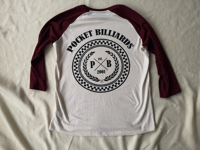 3/4 Sleeve t-shirt with Billiards Emblem main photo