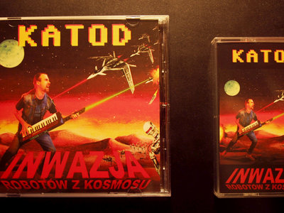 Inwazja Robotów Z Kosmosu - Compact Disc + Compact Cassette (MC) with KATOD's signature main photo