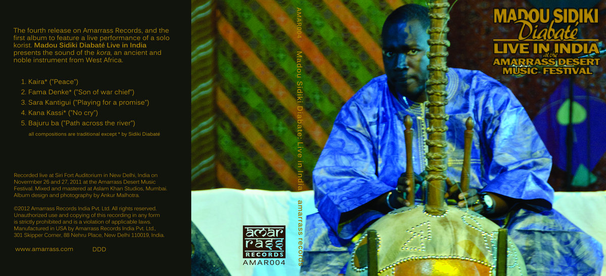 karton Wat leuk Won Madou Sidiki Diabaté – Live in India | Madou Sidiki Diabaté | Amarrass  Records