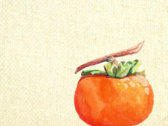 persimmons Watercolor Print photo 